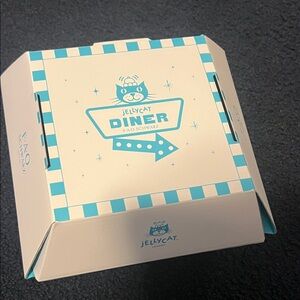 Jellycat Blue and White Diner Box